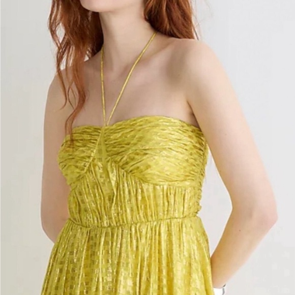 J.Crew Limited Edition Halter Tie Dress - Picture 2 of 3
